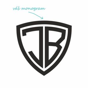 MERCER pieskovanie monogramu Výška monogramu: Střední do 4 cm