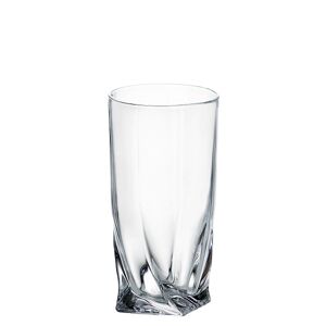 Crystal Bohemia Poháre QUADRO 350 ml, 6 ks