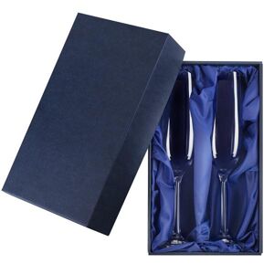 Darčeková krabička na 2 sektové poháre Výstielka: modrý satén Prodáváme pouze k našim sklenicím