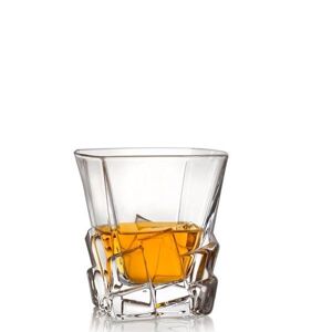 Bohemia Jihlava Poháre na whisky CRACK 310 ml, 6 ks