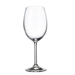 Crystalite Bohemia VÝPREDAJ Crystal Bohemia Poháre na víno COLIBRI 450 ml