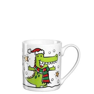 Leonardo BAMBINI Weihnachten hrnček krokodíl 200 ml