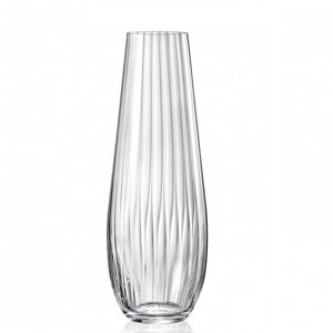 Crystalex Sklenená váza WATERFALL 340 mm