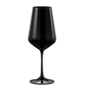 VÝPREDAJ Crystalex Poháre na víno BLACK&WHITE ONE 450 ml