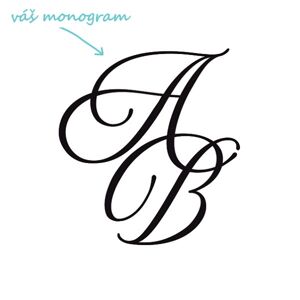 Pieskovanie monogramu