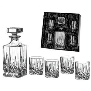 Diamante DORCHESTER whisky set (1+4)